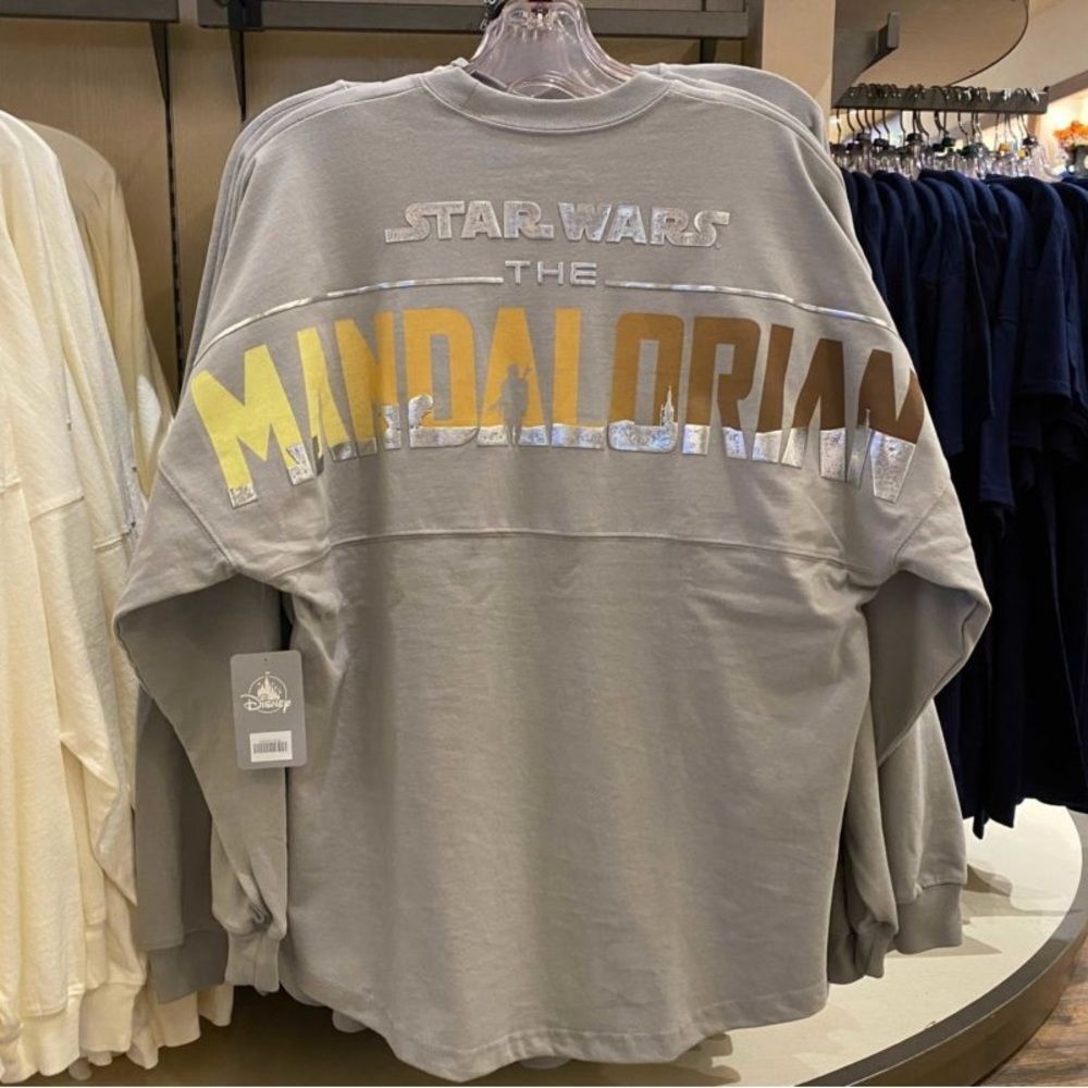 Star Wars The Mandalorian Gray Shirt